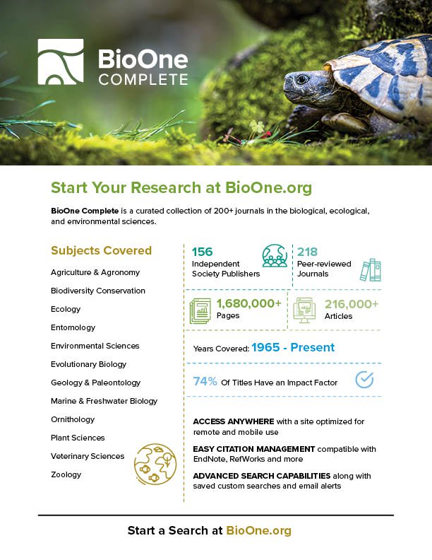 BioOne Complete Flyer for Researchers